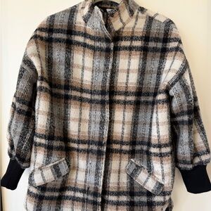 Steve Madden plaid shacket
